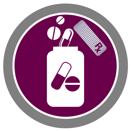 Prescription Refills Button